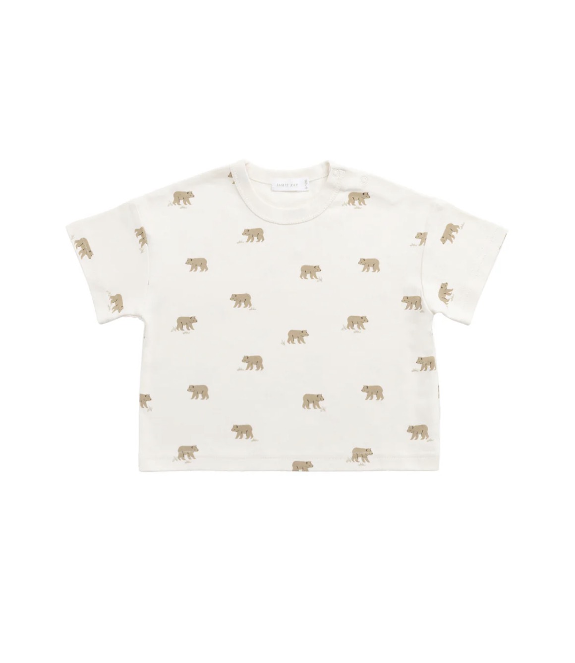 Jamie Kay - Pima Cotton Wesley Tee - Cub Walk Samoyed