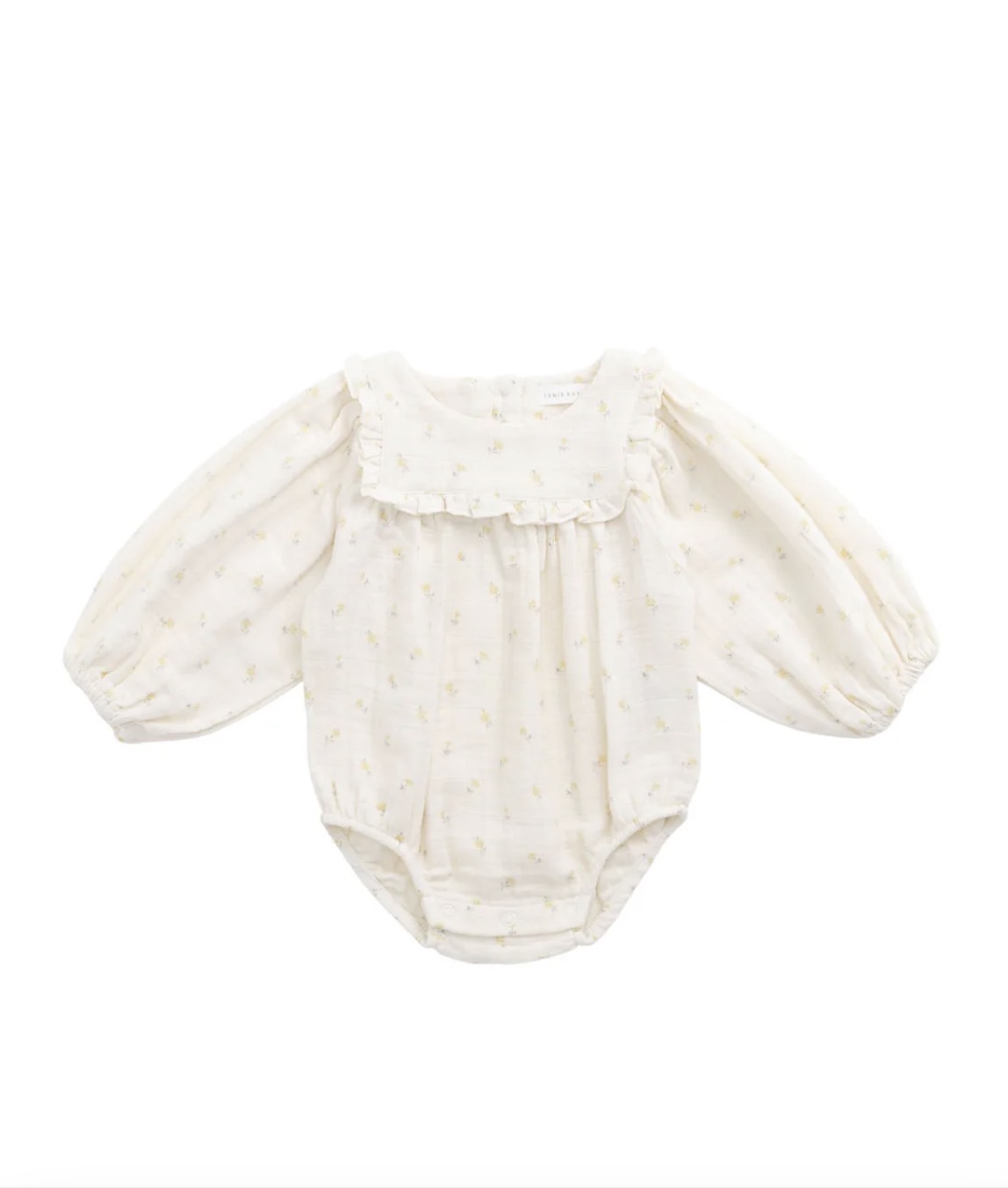 Jamie Kay - Organic Cotton Muslin Frances Playsuit - AOP Vintage Ditsy
