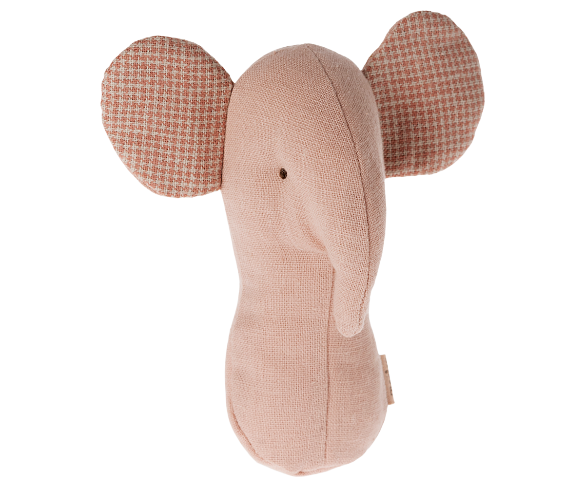 Maileg - Lullaby Friends, Elephant Rattle - Rose 