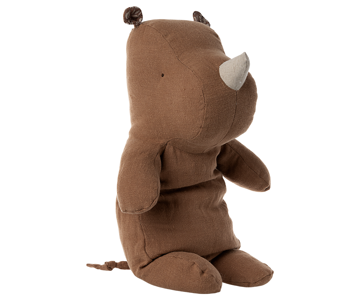 Maileg - Safari Friends, Rhino, Medium - Chocolate 