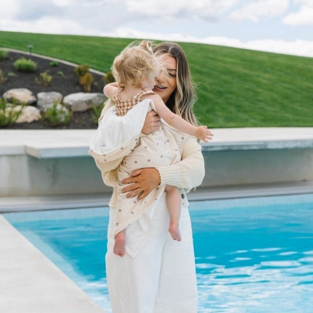 Saranoni - Hooded Towels - Tulips - Infant