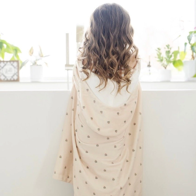 Saranoni - Hooded Towels - Tulips - Toddler