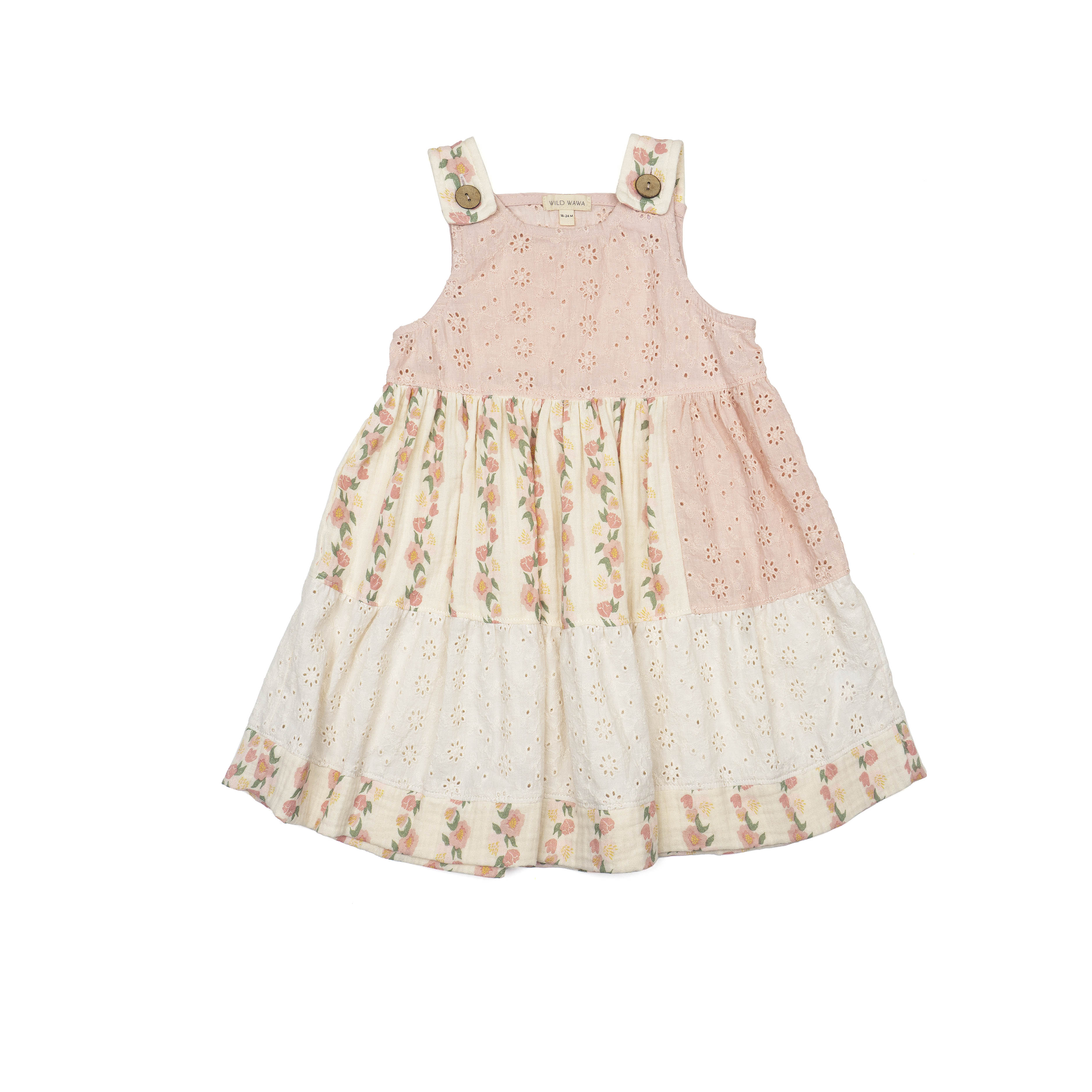 Wild Wawa - GIGI Dress - Pink Rose Reverie
