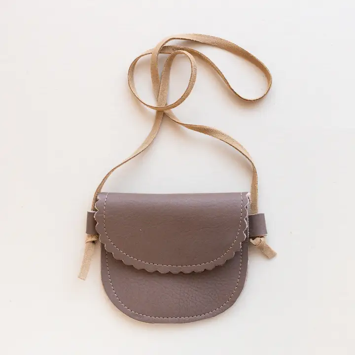 Sun and Lace- purse in clay color