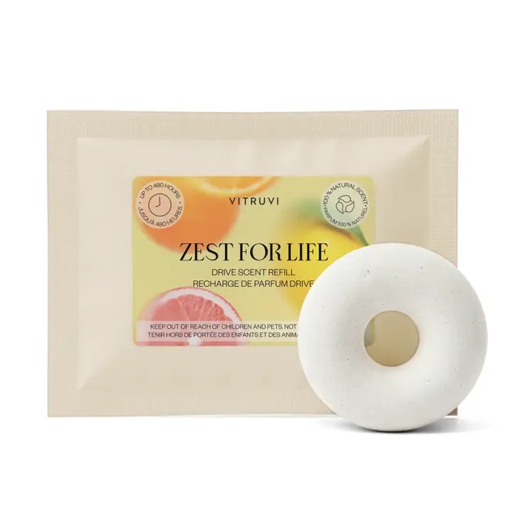 Vitruvi- Drive air freshener- Zest For Life