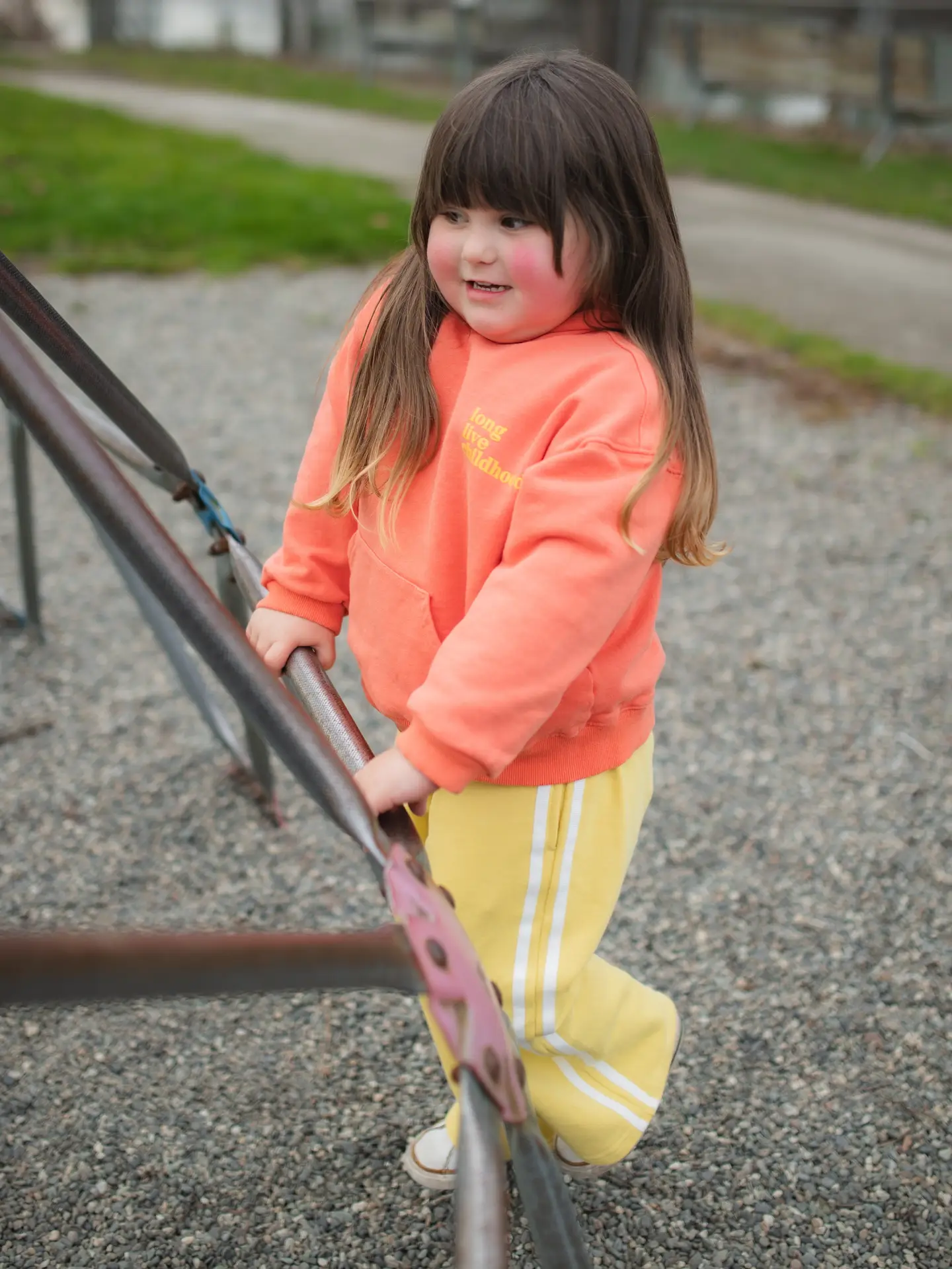 Toast and Jam - Good Old Days Hoodie - Papaya 