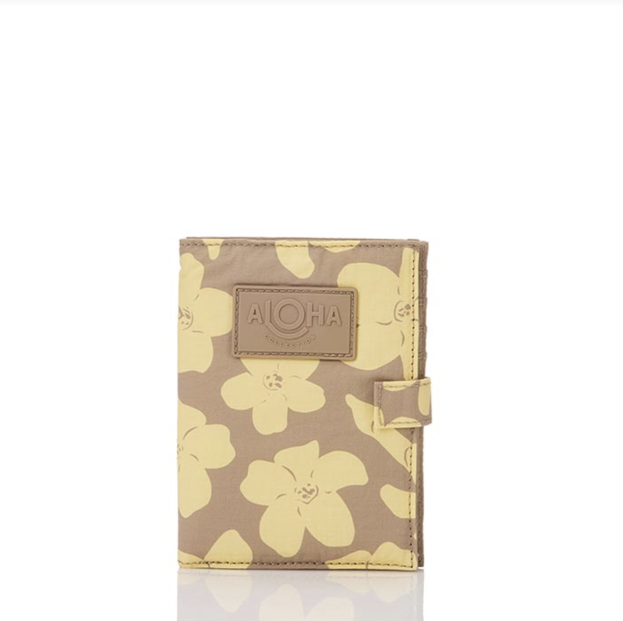 Aloha - Pua Buds Passport Holder -AFFOGATO