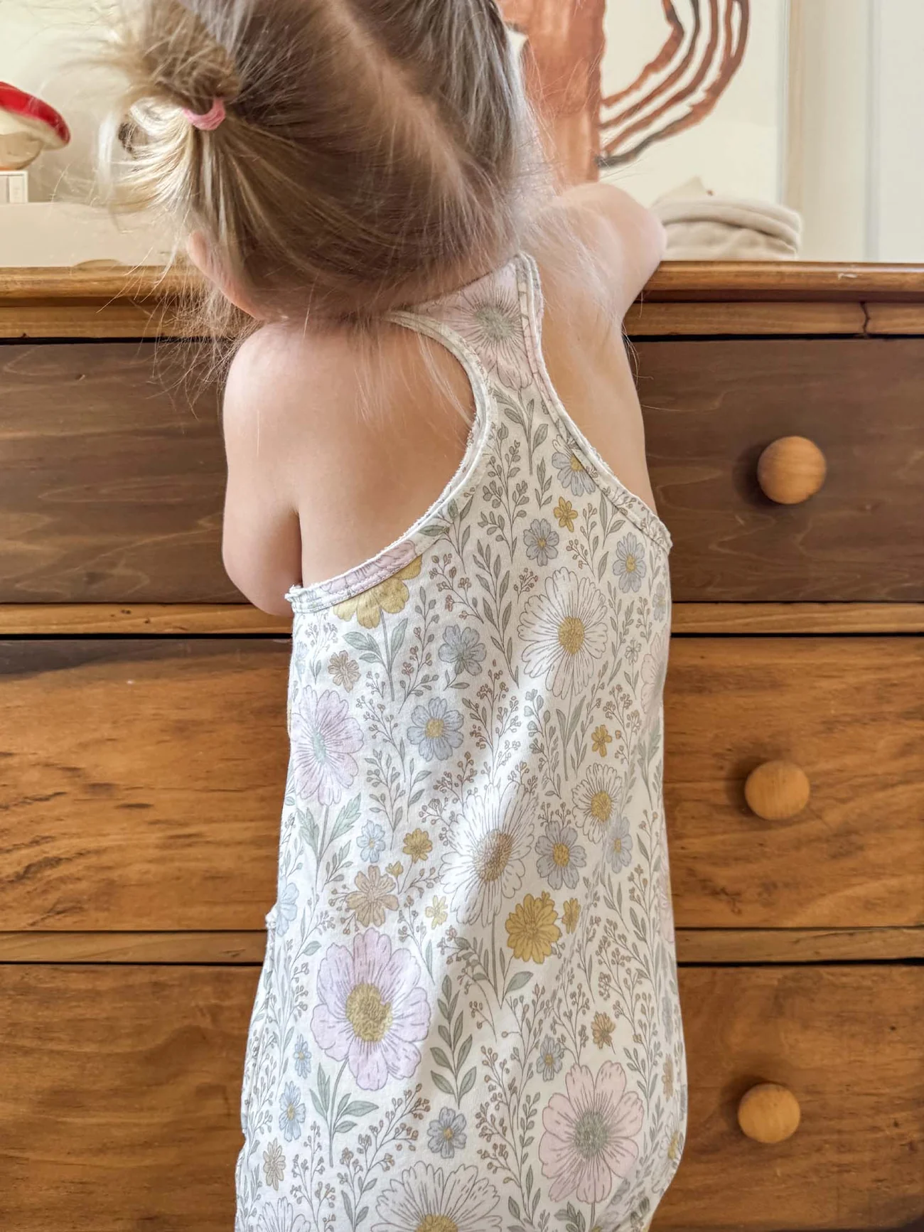 Gunamuna - Cotton Tank Romper - Wildflower 