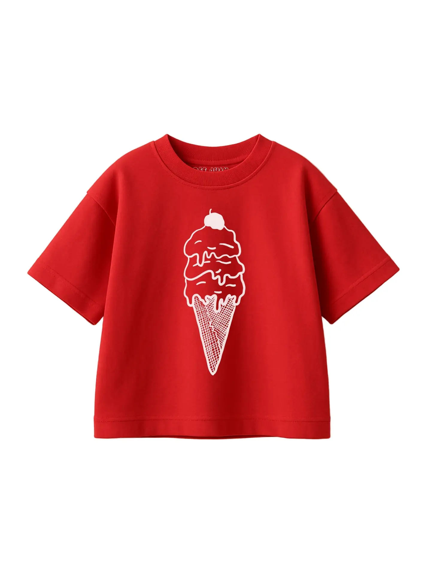 Luna and Luca- ice ream cone tee