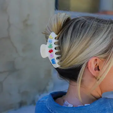 Kaxi-mother-colorful claw clip