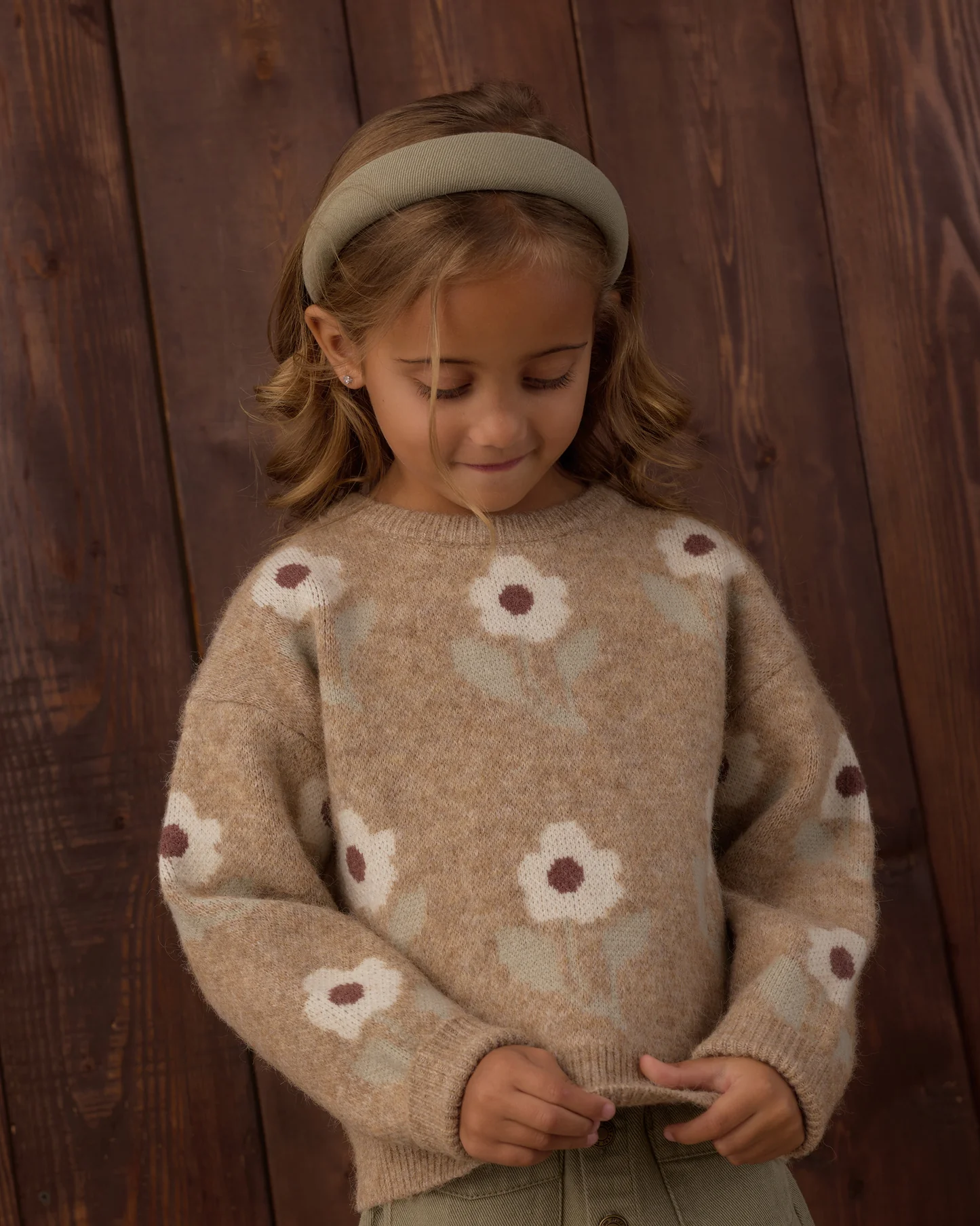 Rylee + Cru - Aspen Sweater Fawn Flower 