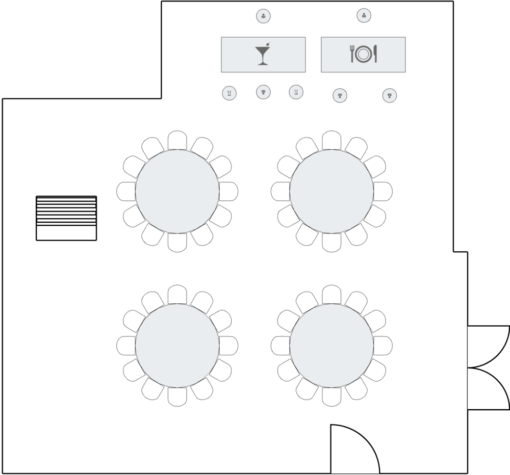 Banquet Rounds (Flagler)