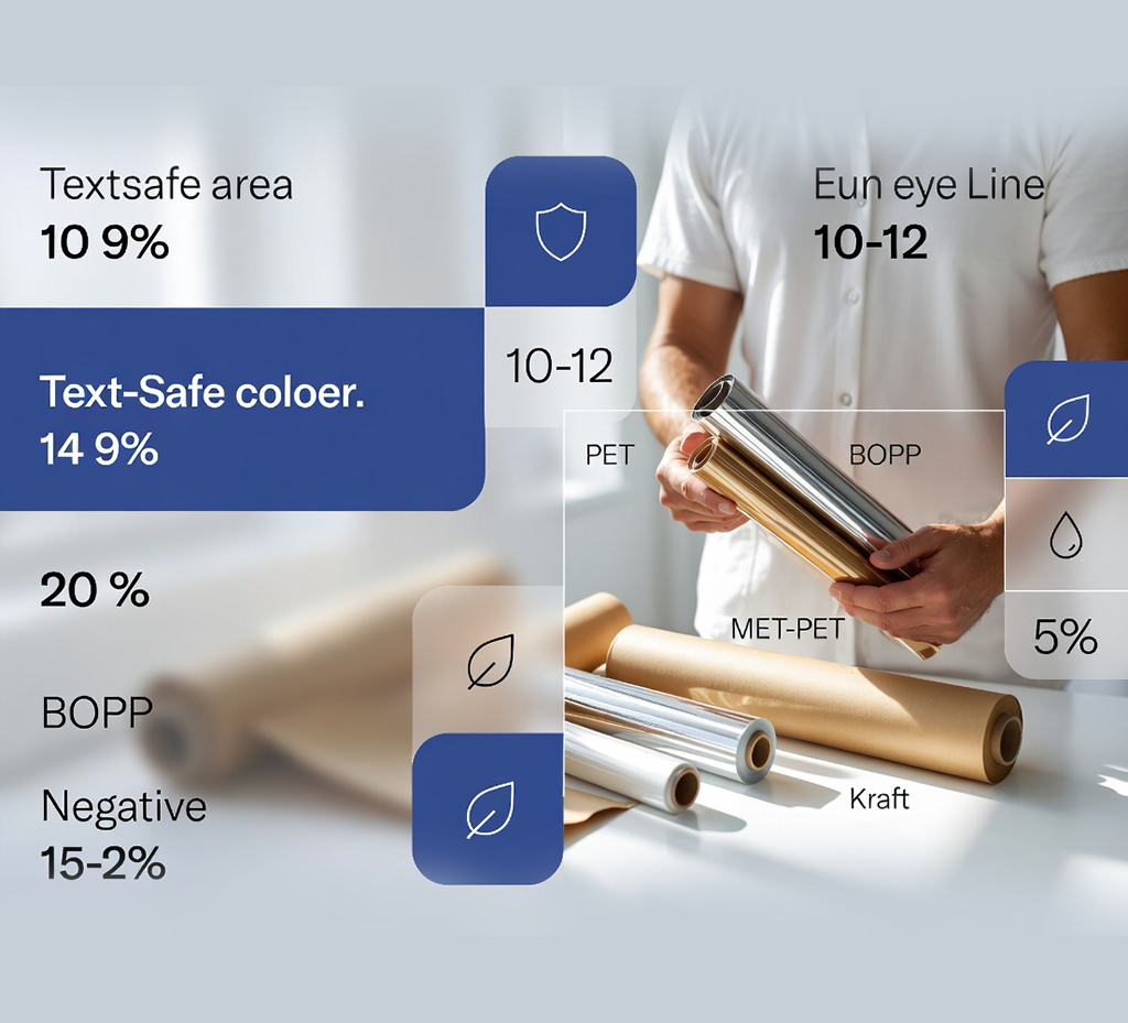 Assorted flexible packaging films with aluminum foil and BOPP