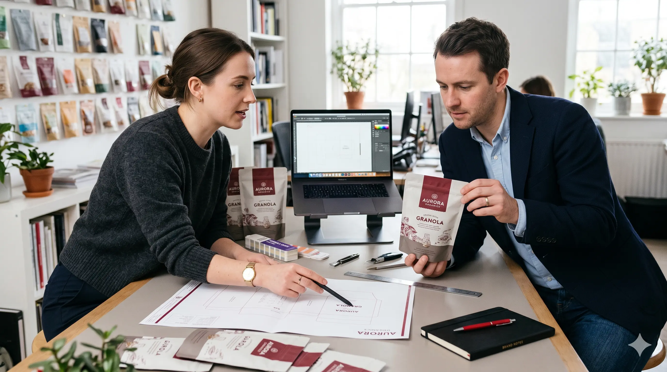 Discussion on custom printed stand up pouch design