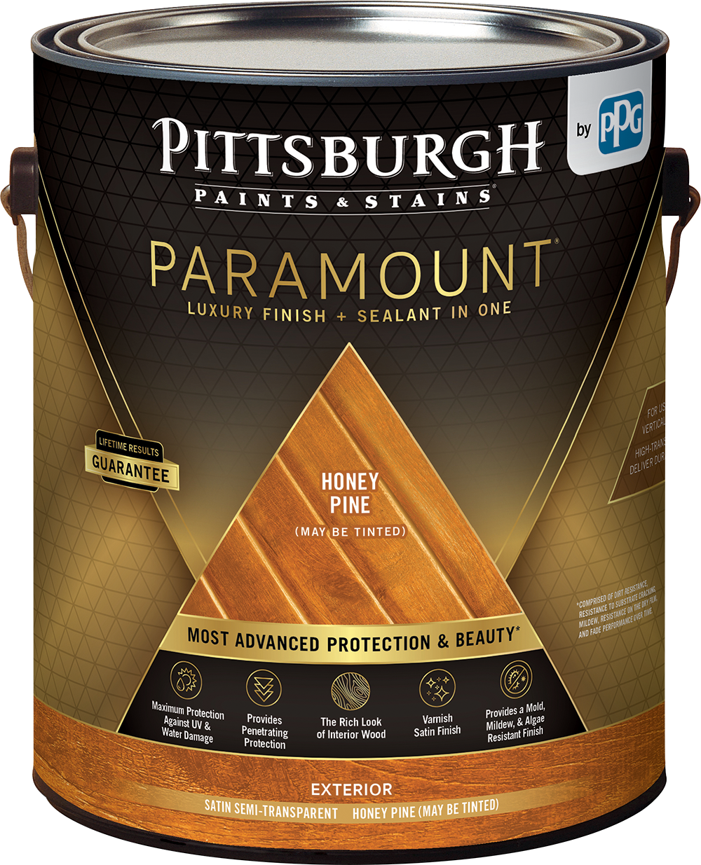 PITTSBURGH PAINTS & STAINS® PARAMOUNT™ Exterior Luxury Finish & Sealant In One