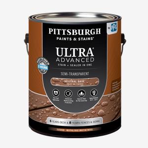 PITTSBURGH PAINTS & STAINS® ULTRA Advanced Exterior Semi-Transparent Stain & Sealant