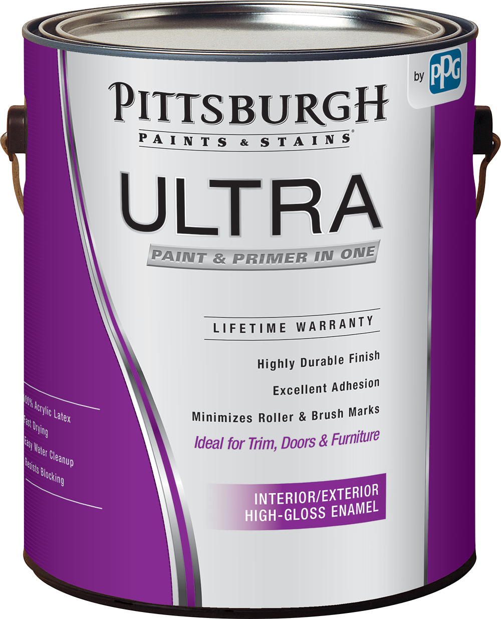 PITTSBURGH PAINTS & STAINS® ULTRA Interior/Exterior High Gloss Paint & Primer