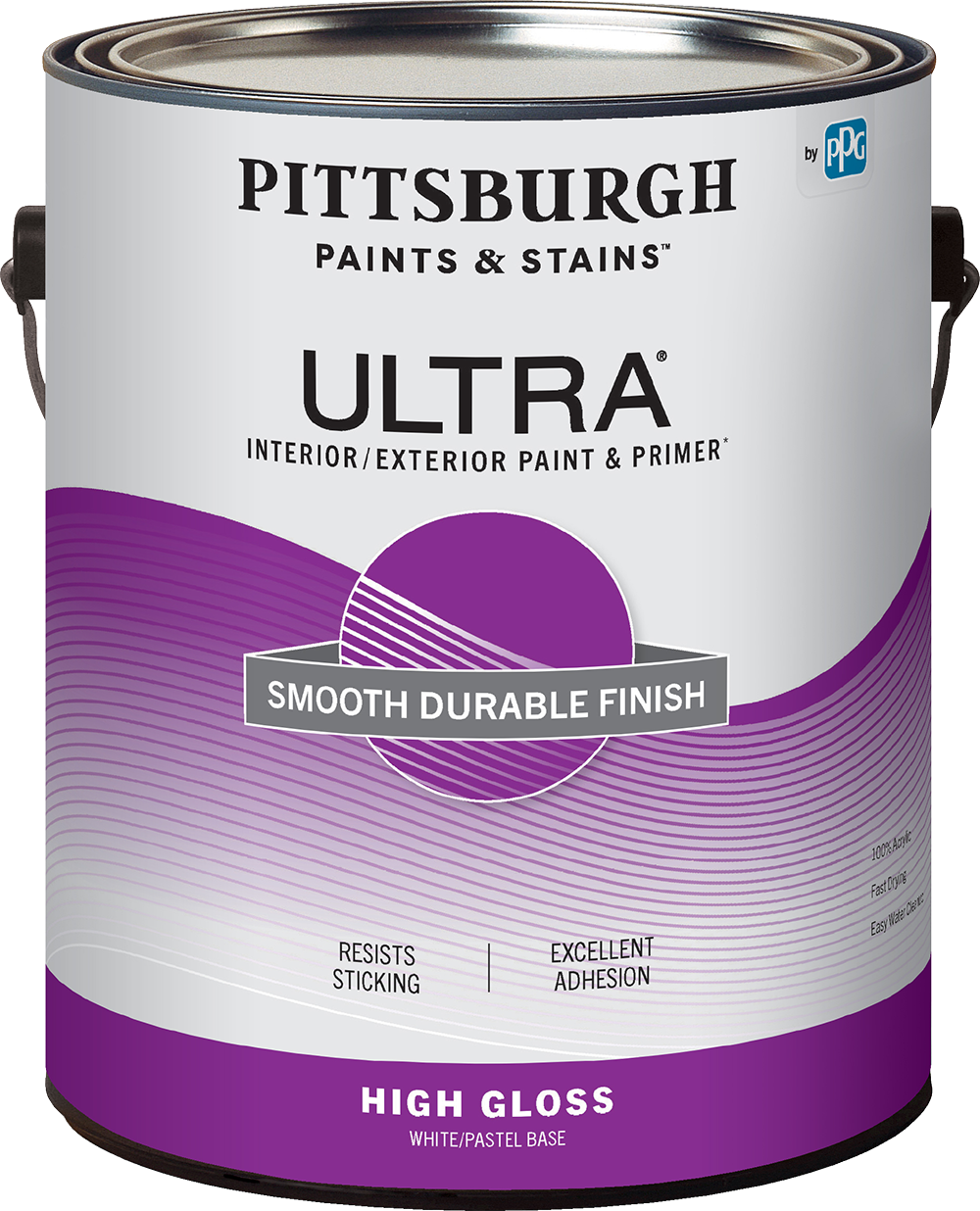 PITTSBURGH PAINTS & STAINS® ULTRA Interior/Exterior High Gloss Paint & Primer
