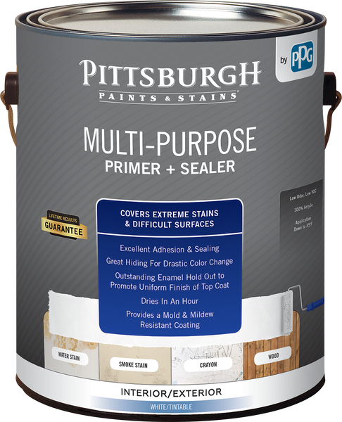 PITTSBURGH PAINTS & STAINS® MULTI-PURPOSE Interior/Exterior Primer + Sealer