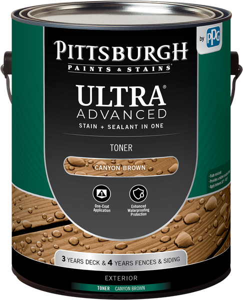 PITTSBURGH PAINTS & STAINS® ULTRA Advanced Stain & Sealant Toner - Alkyd Oil
