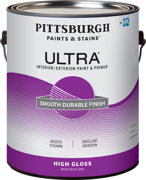 PITTSBURGH PAINTS & STAINS® ULTRA Interior/Exterior High Gloss Paint & Primer