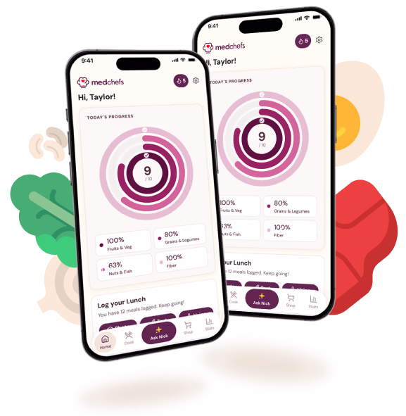 Illustration of MedChefs AI home screen