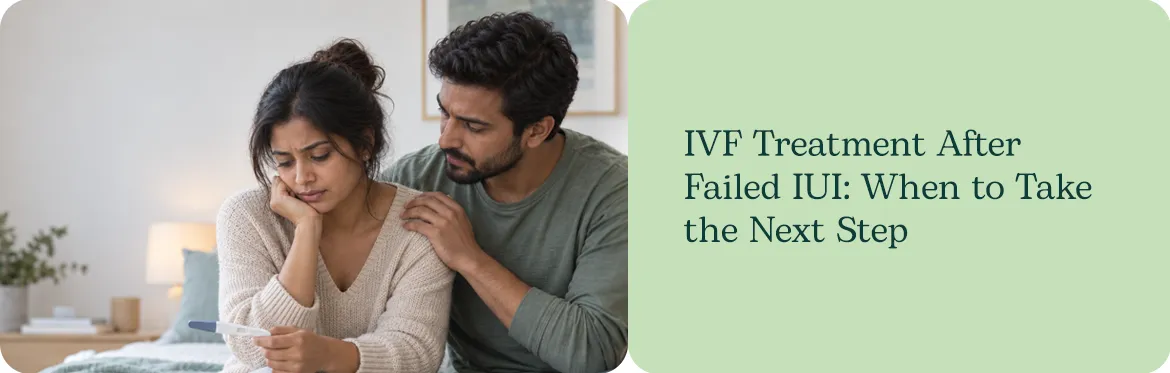 Couple discussing IVF treatment options