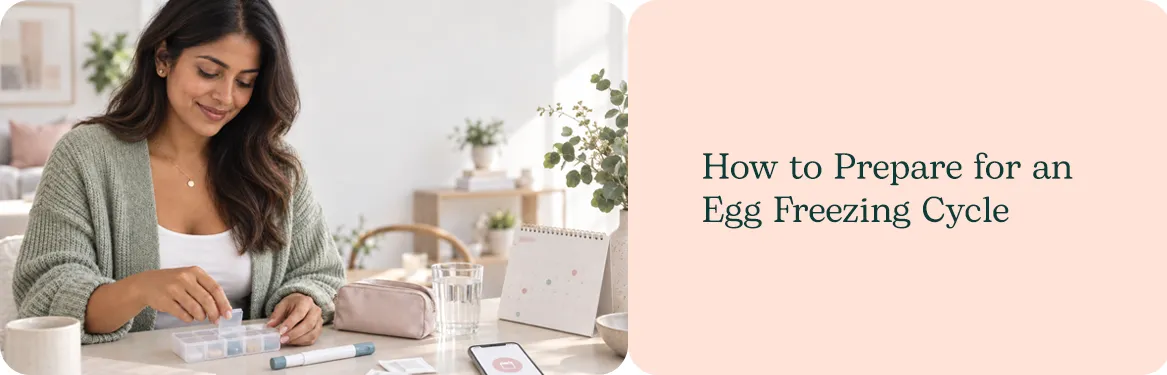Woman consulting a fertility specialist before starting an egg freezing cycle