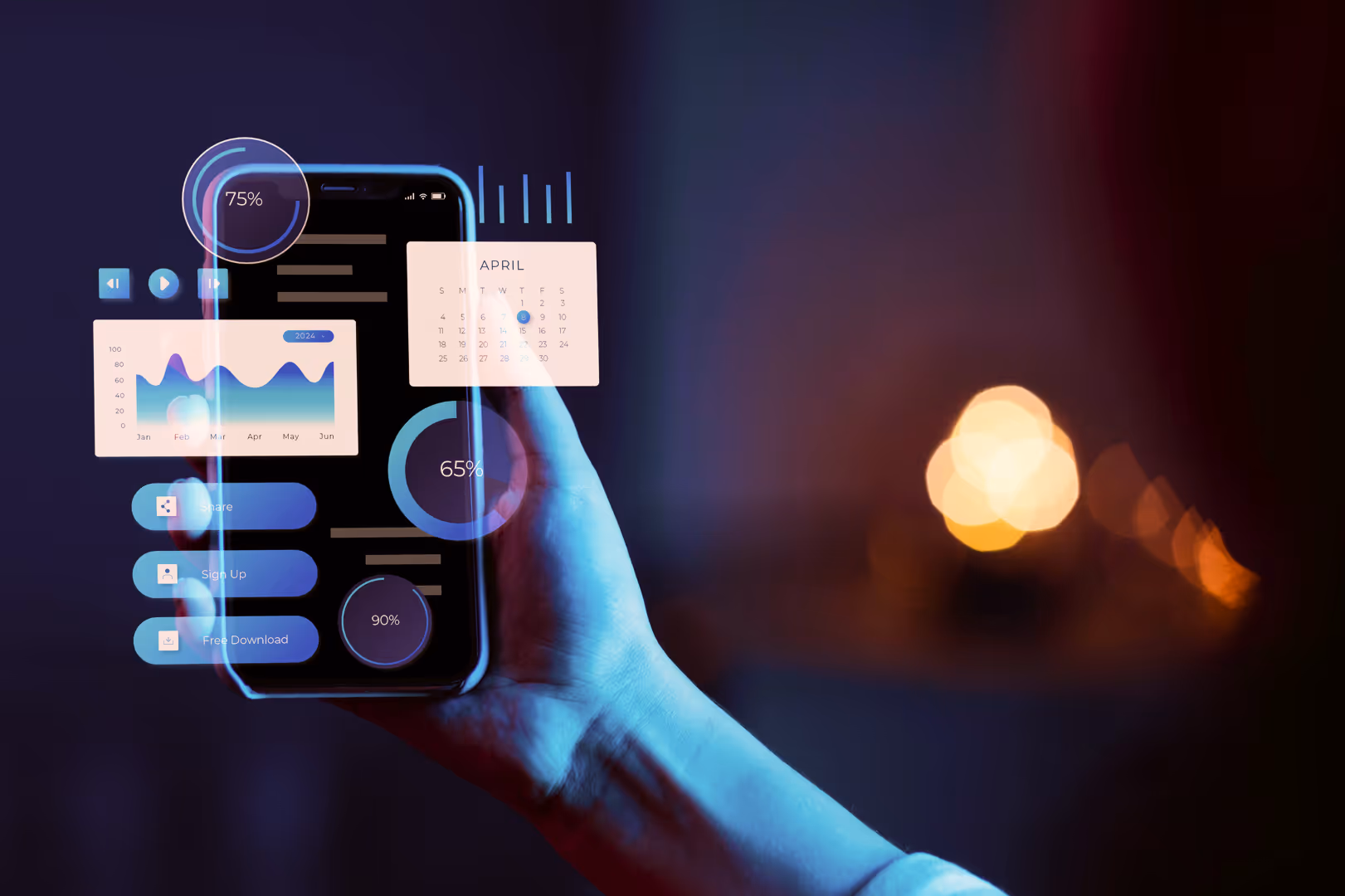 AI Solutions analytics interface