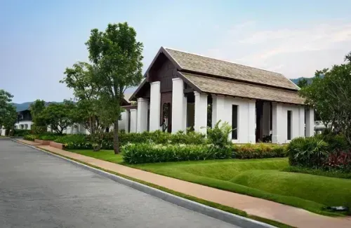 Image of a gated community 