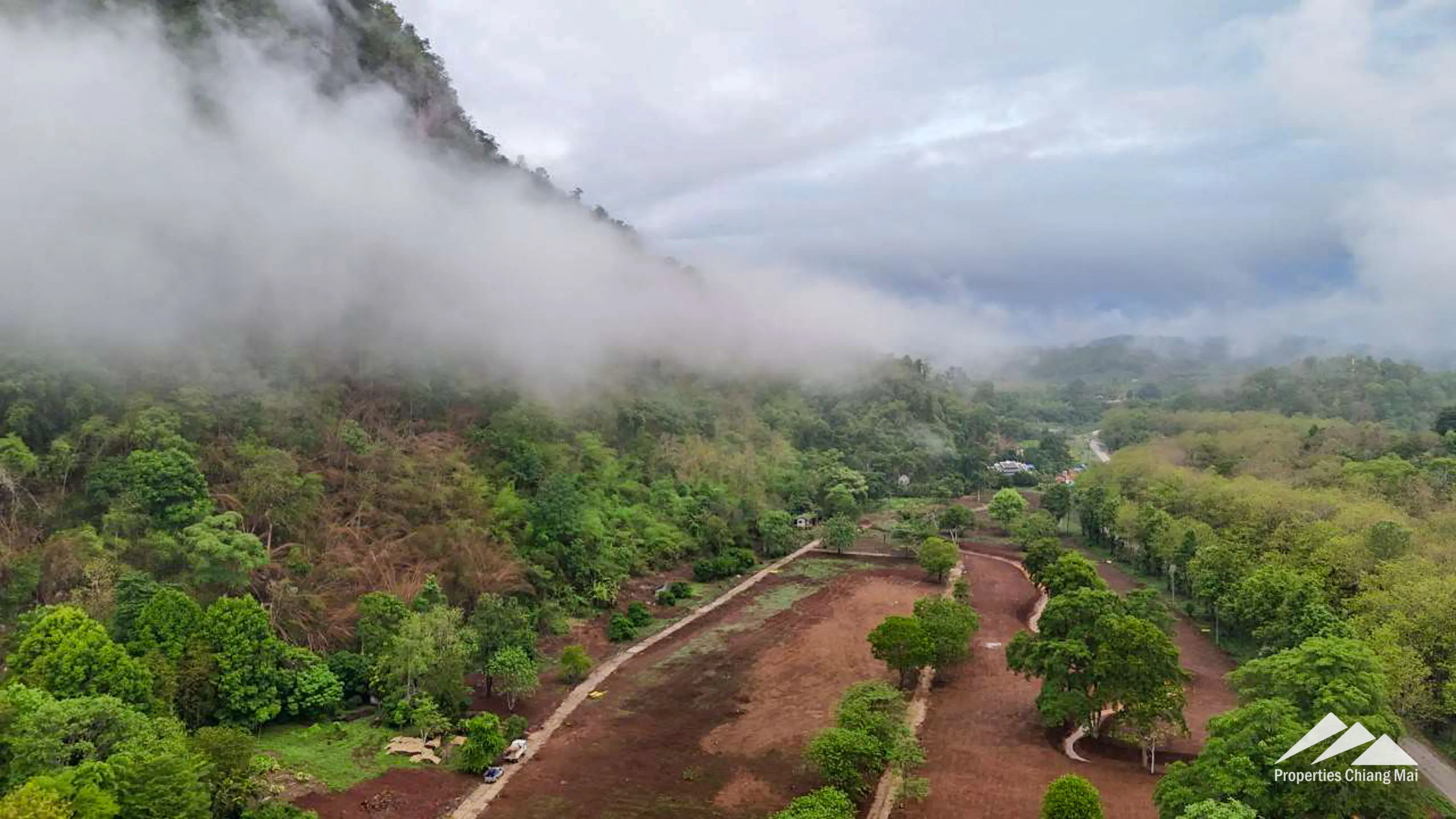 Photo of a typical plot of land for sale