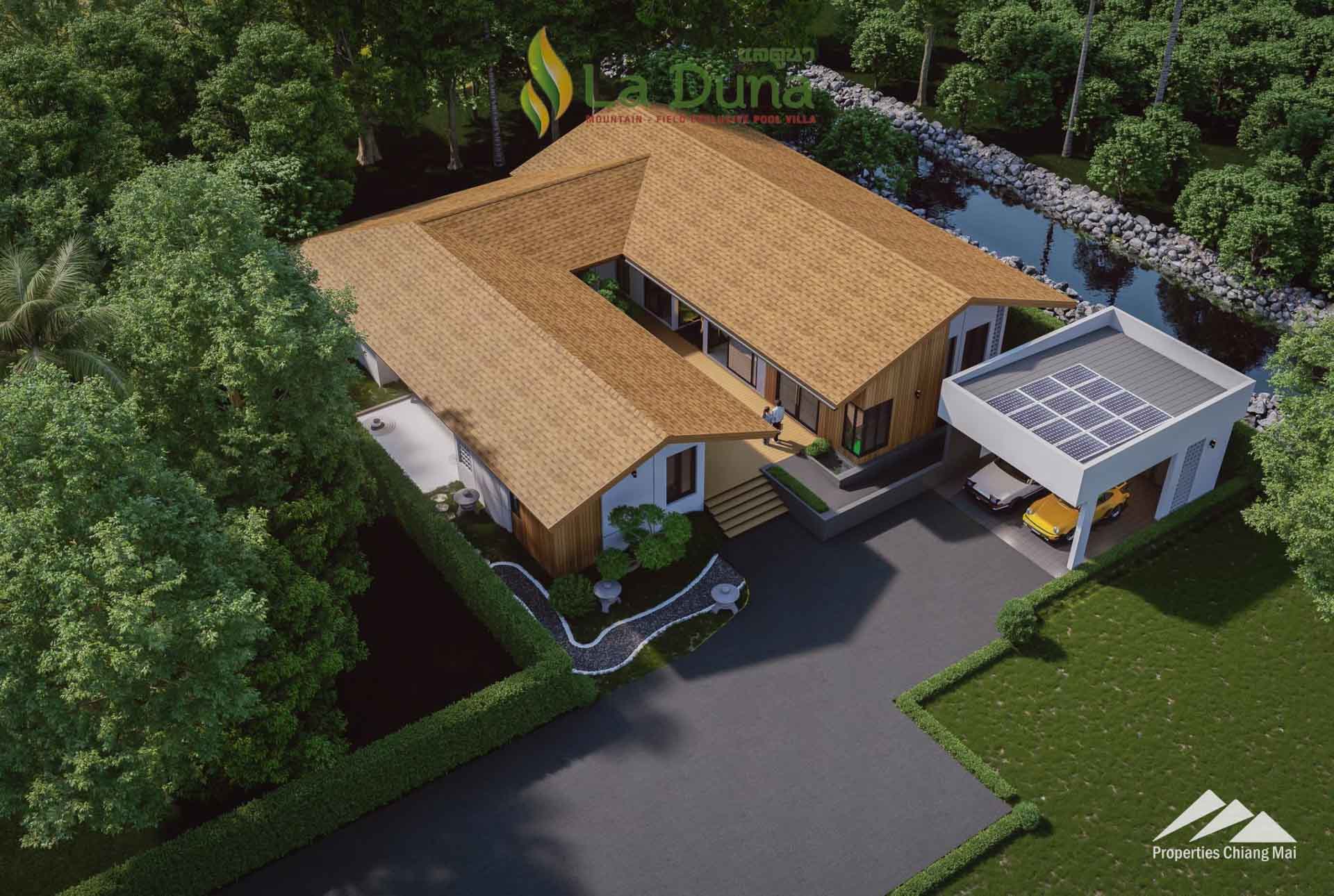 Courtyard Style Exclusive Villa Chiang Mai real Estate