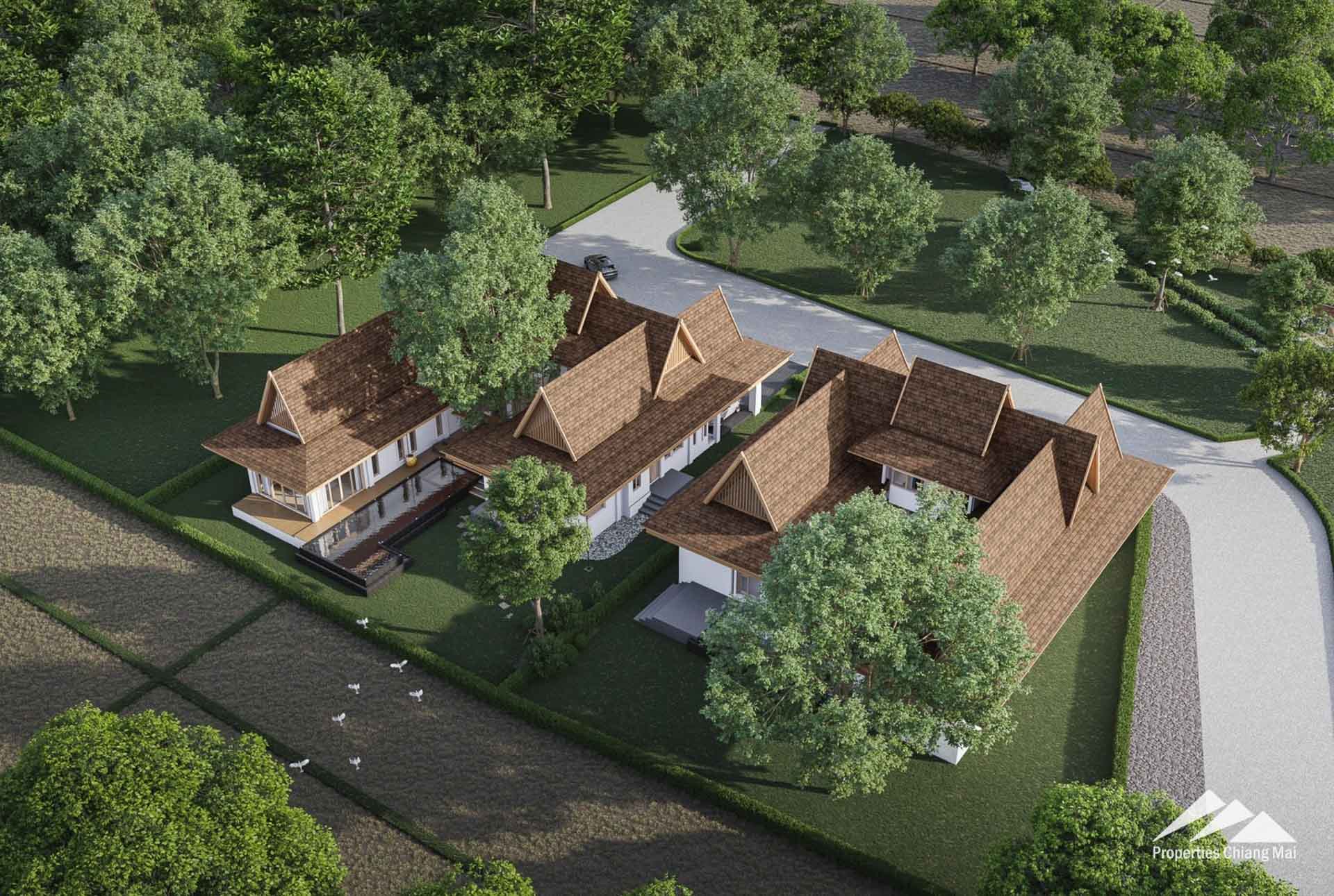 Exclusive Japanese Lanna Style Pool Villas in Chiang Mai