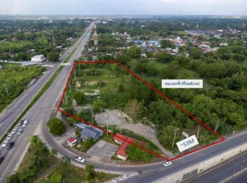 Chiangmai Real Estate For Sale: 4160.7 Sq Wah Prime Land
