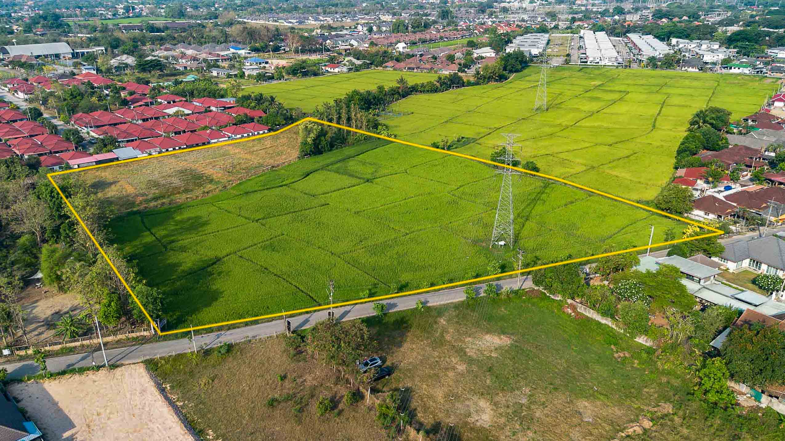 Development Opportunity: 10.5-Rai Plot in San Phak Wan, Hang Dong