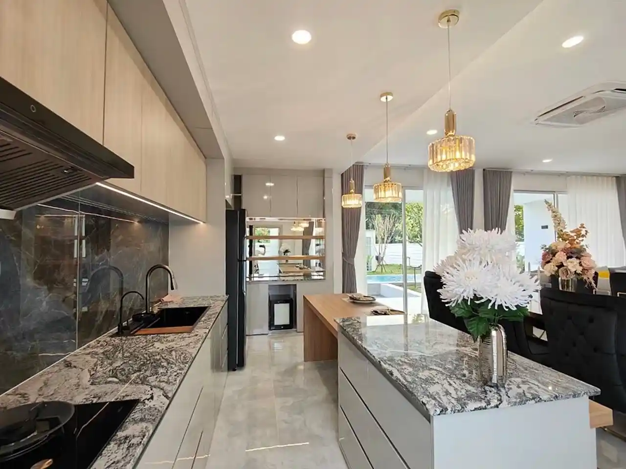 Luxury 6-Bed Family Sanctuary in San Sai with Private Mineral Water Pool