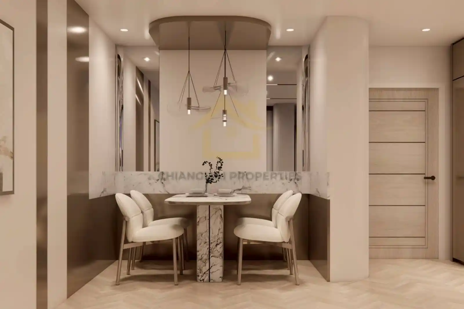 A 2 bd renovated turnkey residential masterpiece in the heart of Soi Sukkasem.