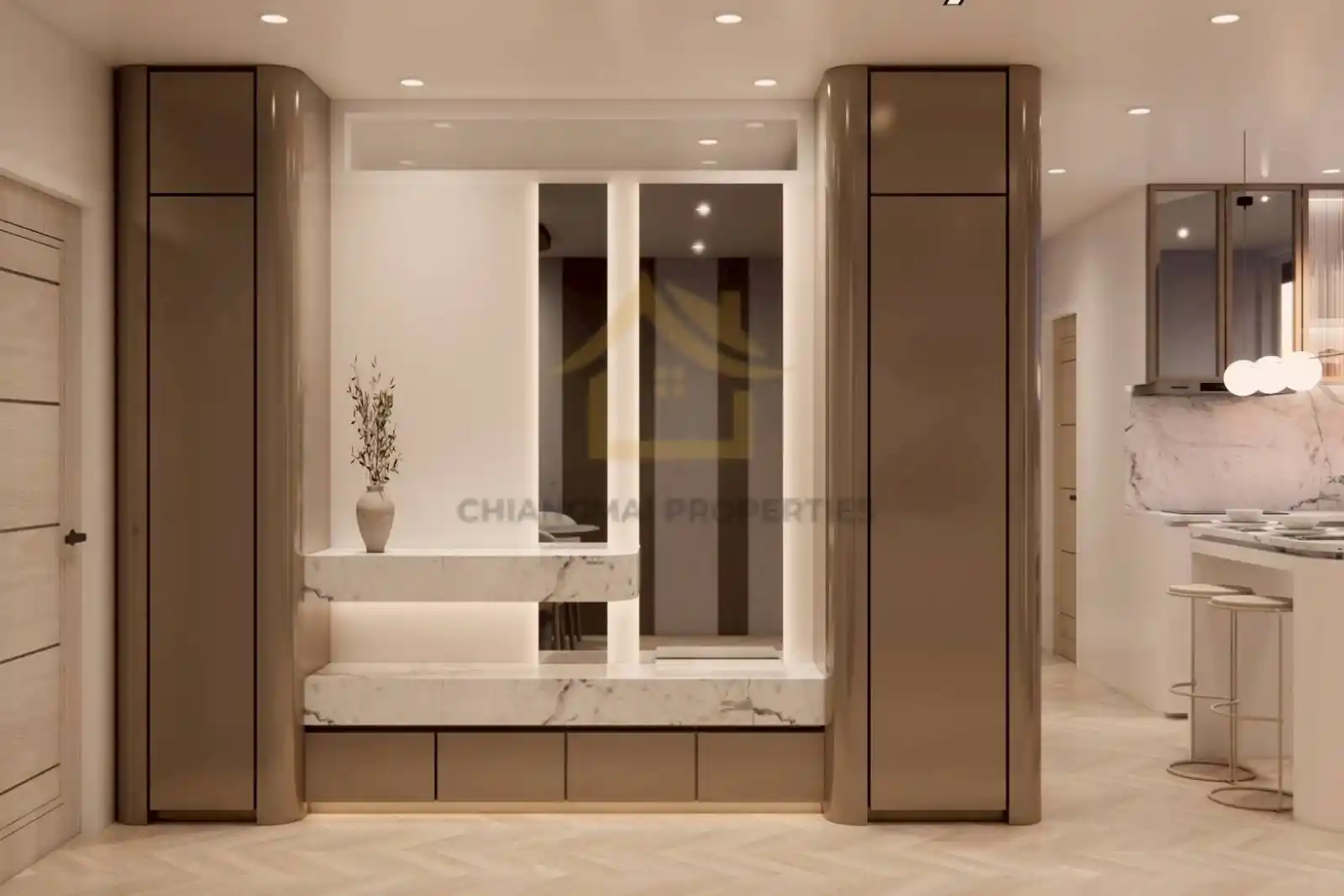 A 2 bd renovated turnkey residential masterpiece in the heart of Soi Sukkasem.
