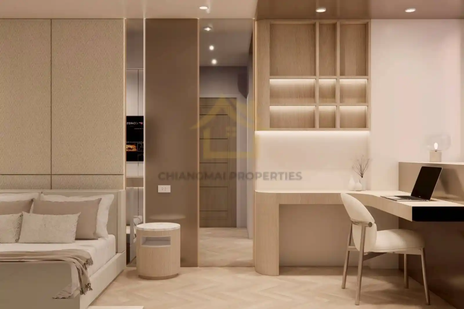 A 2 bd renovated turnkey residential masterpiece in the heart of Soi Sukkasem.