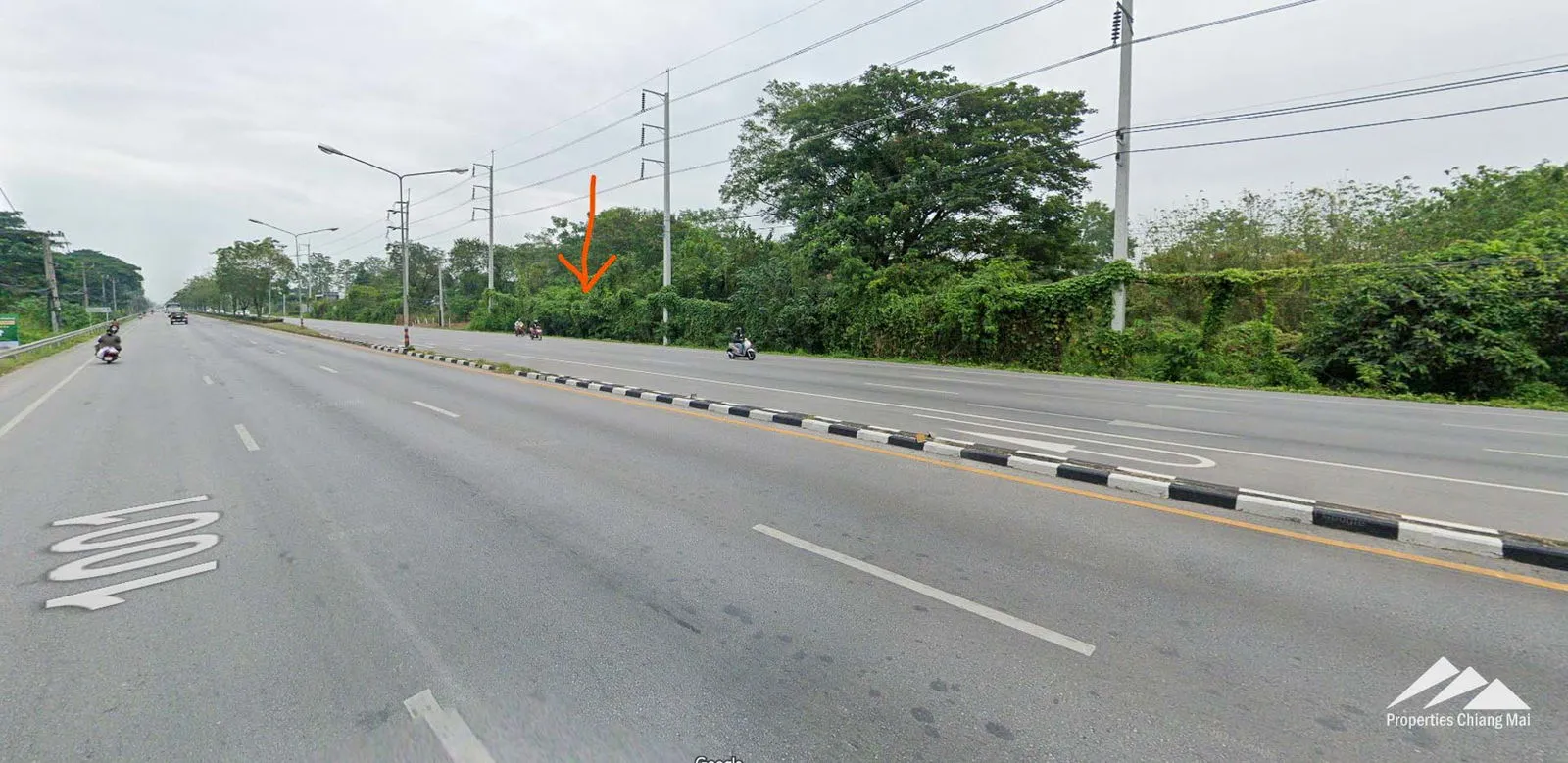 Prime Land For Sale on Hwy 1001 Close to Ruam Chok Intersection In San Sai — photo 3 of 7