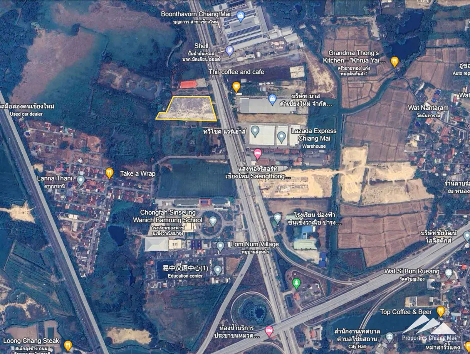 ขายที่ดิน ซุปเปอร์ไฮเวย์ 11 ในสารภี, เชียงใหม่ — photo 9 of 10