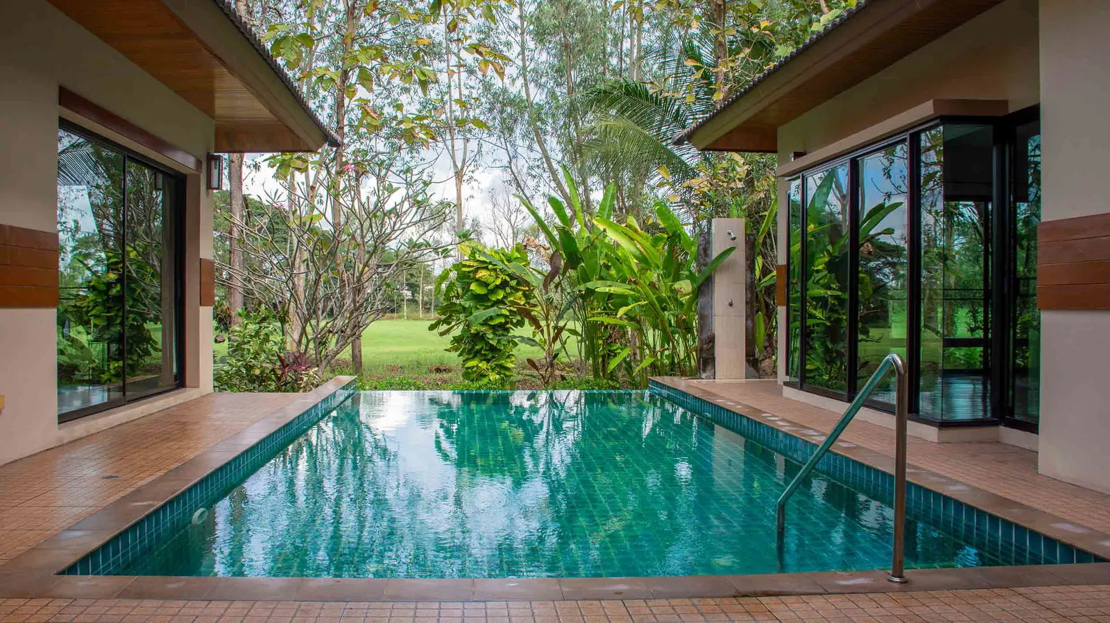 Contemporary 5-Bedroom Pool Villa With Scenic Golf and Mountain Views