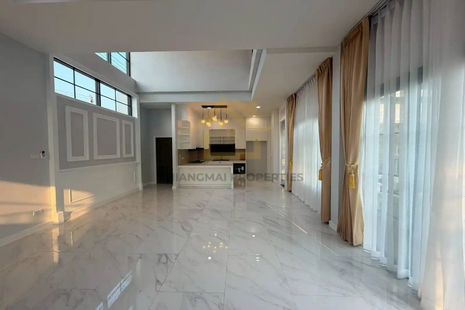 New 3-bed European pool villa in Saraphi