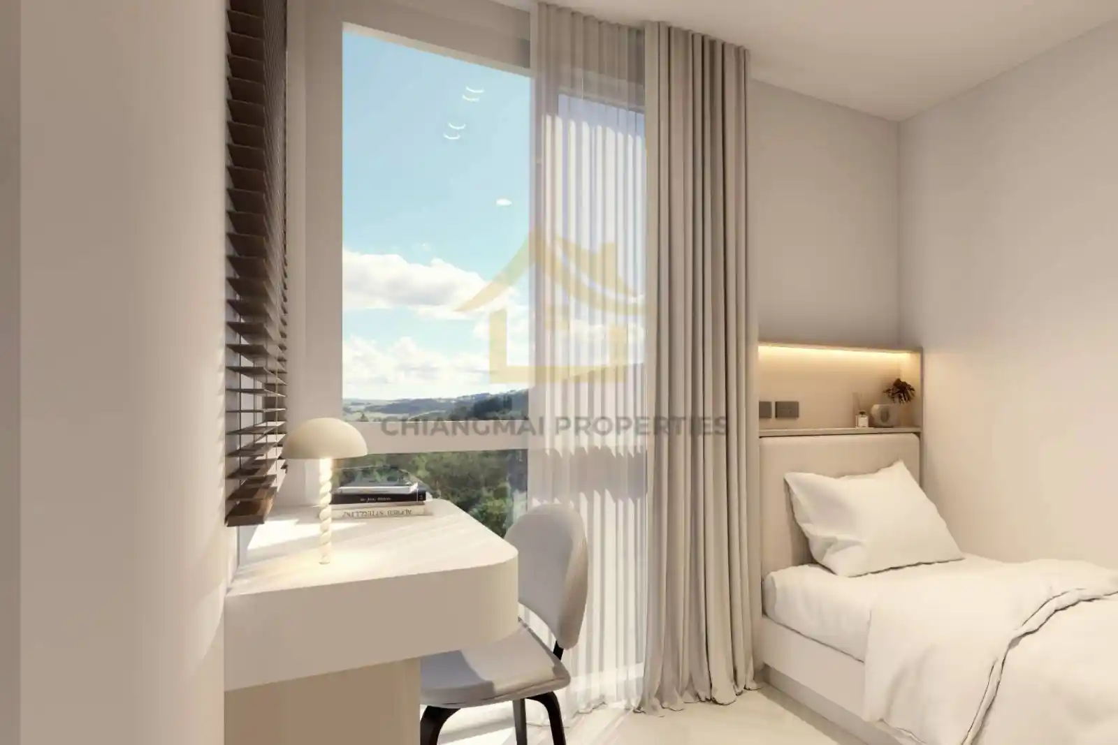 Renovated CMU-Corridor Condo | Huay Kaew | Chiang Mai — photo 12 of 15
