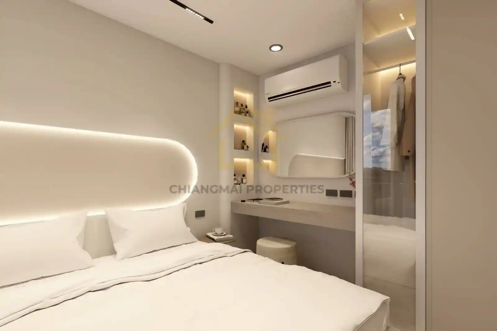 Renovated CMU-Corridor Condo | Huay Kaew | Chiang Mai — photo 11 of 15
