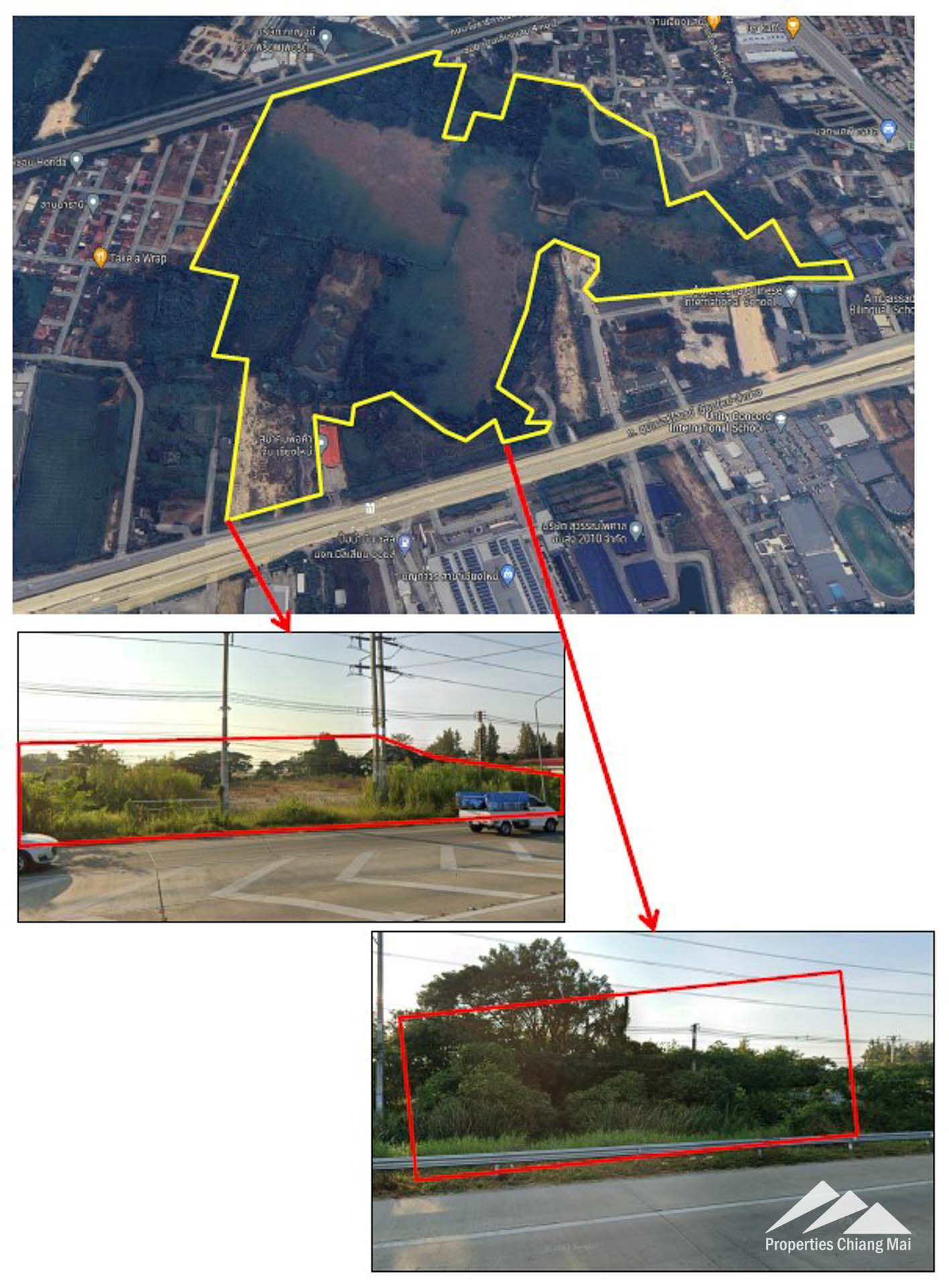Residential Development Land For Sale on Super Hwy 11 In Saraphi, Chiang Mai — photo 9 of 16