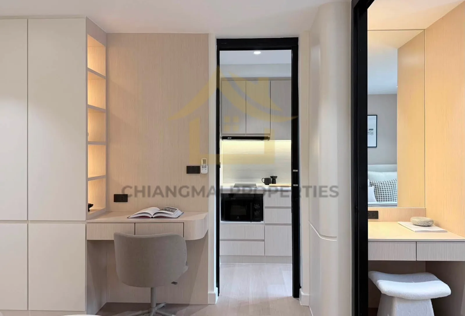 Sub-3M 1-Bed Condo Near CMU | Su Thep | Chiang Mai — photo 3 of 10