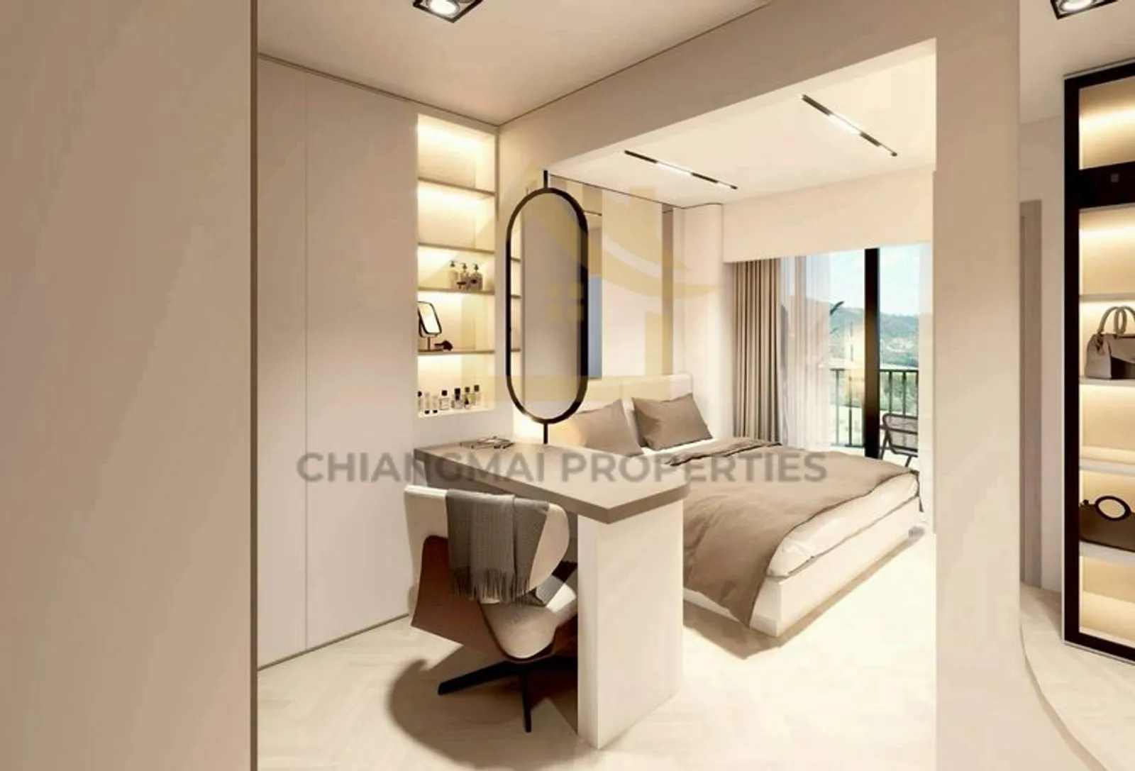 Foreign Quota 2-Bed Condo | Chang Phueak | Chiang Mai — photo 6 of 12