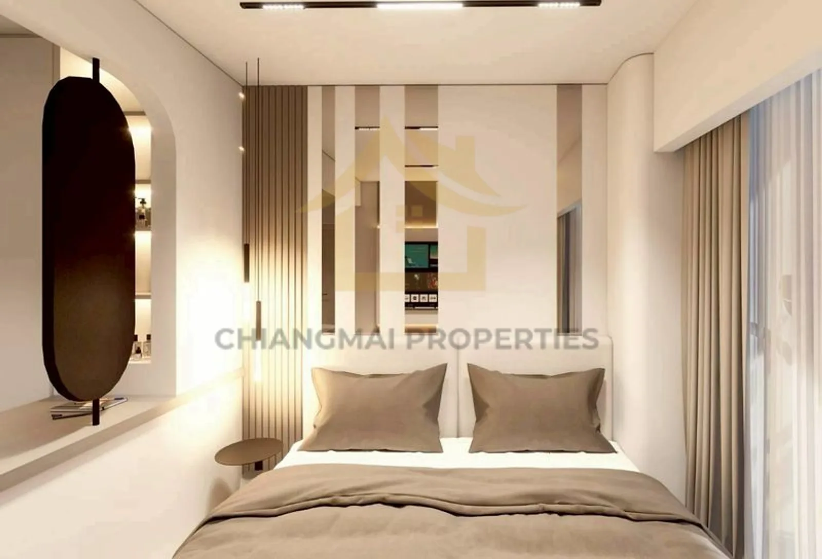 Foreign Quota 2-Bed Condo | Chang Phueak | Chiang Mai — photo 9 of 12