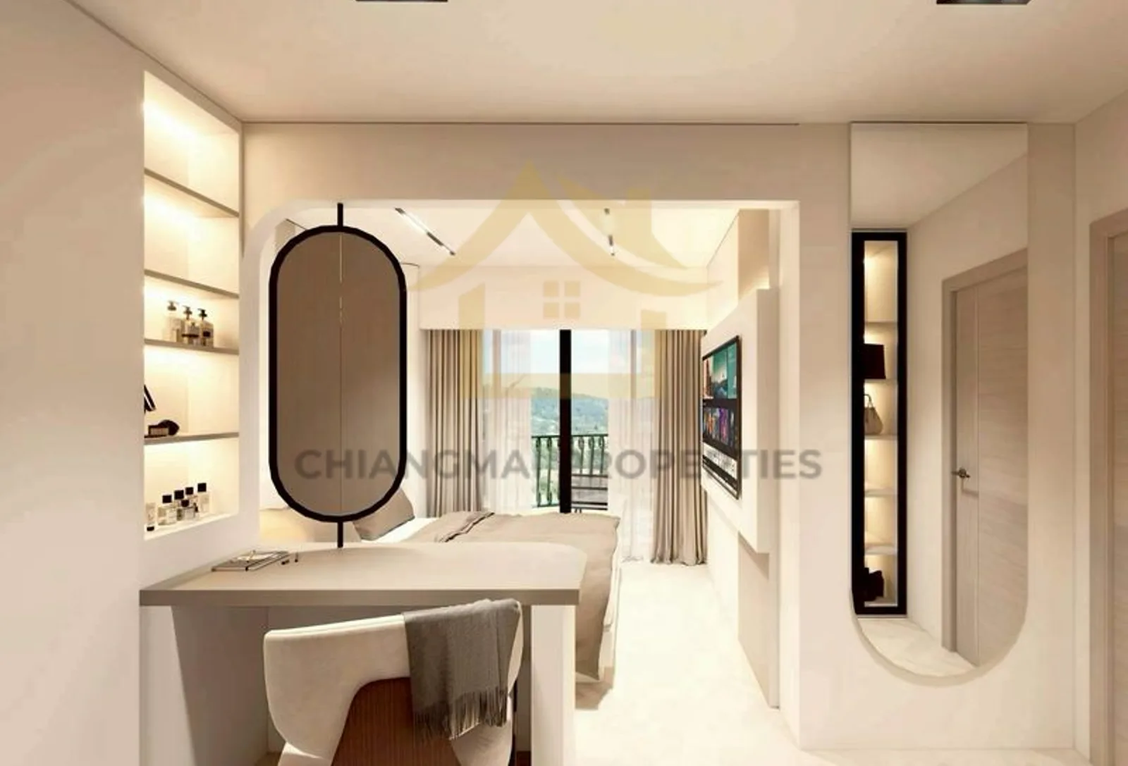 Foreign Quota 2-Bed Condo | Chang Phueak | Chiang Mai — photo 12 of 12